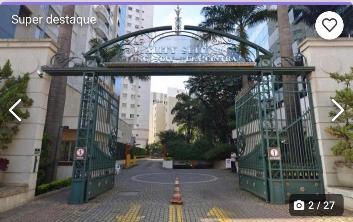 サンパウロQuality Paulista Jardinsアパートメント エクステリア 写真
